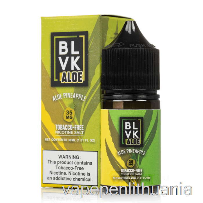 Alavijo Ananasų Druska - Blvk Druska - 30ml 35mg Vape Skystis